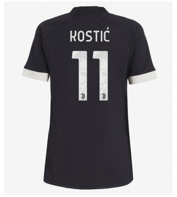 Juventus Filip Kostic #11 Tredje trøje Dame 2023-24 Kort ærmer